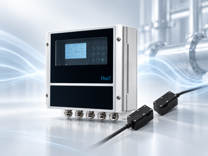 Clamp-On Ultrasonic Flow Meter Clamp-On Ultrasonic Flow Meter